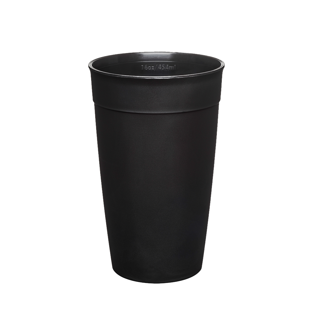 Original Plastic Cup Base - L 16oz | Black
