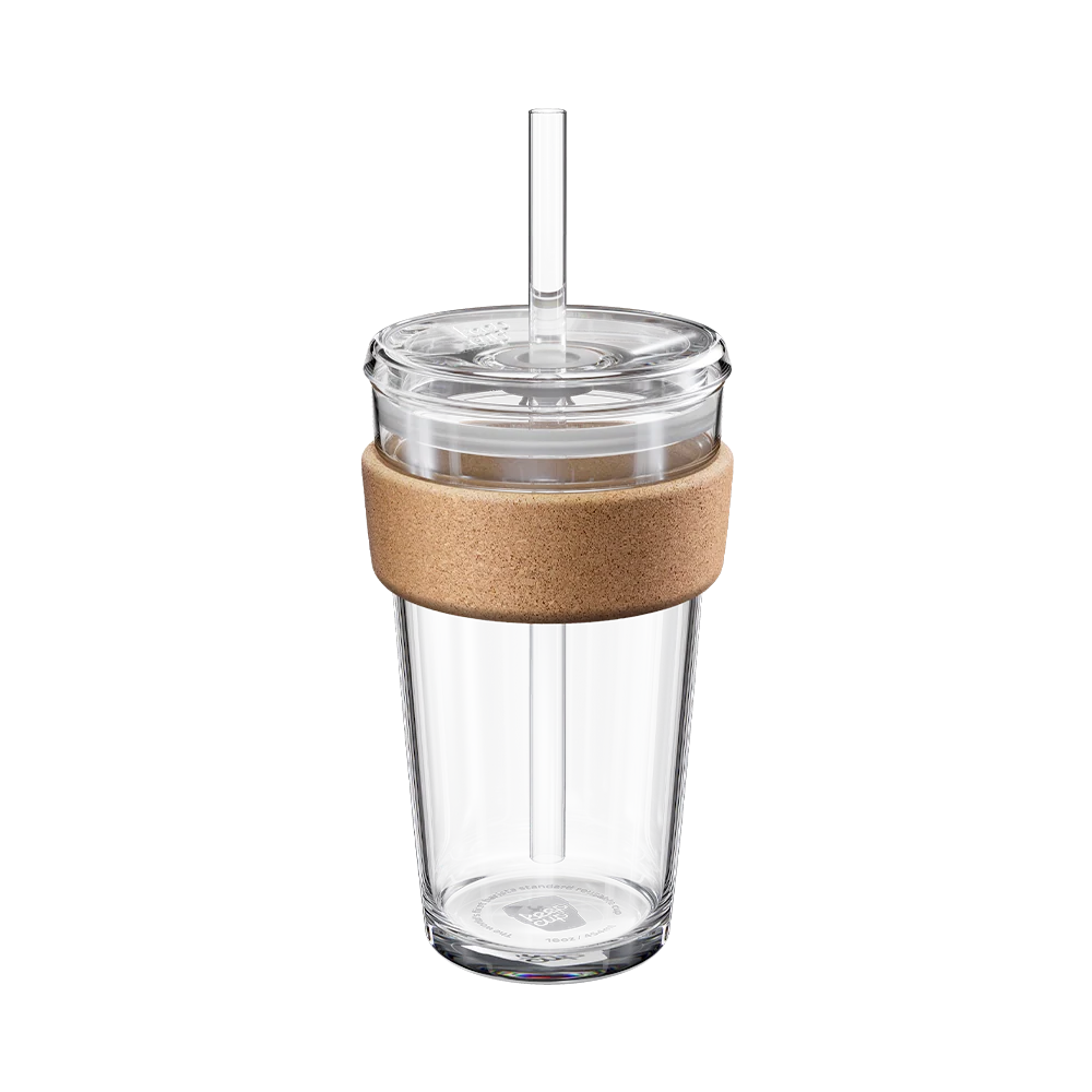 Cold Cup Cork - L 16oz | Coffee Straw