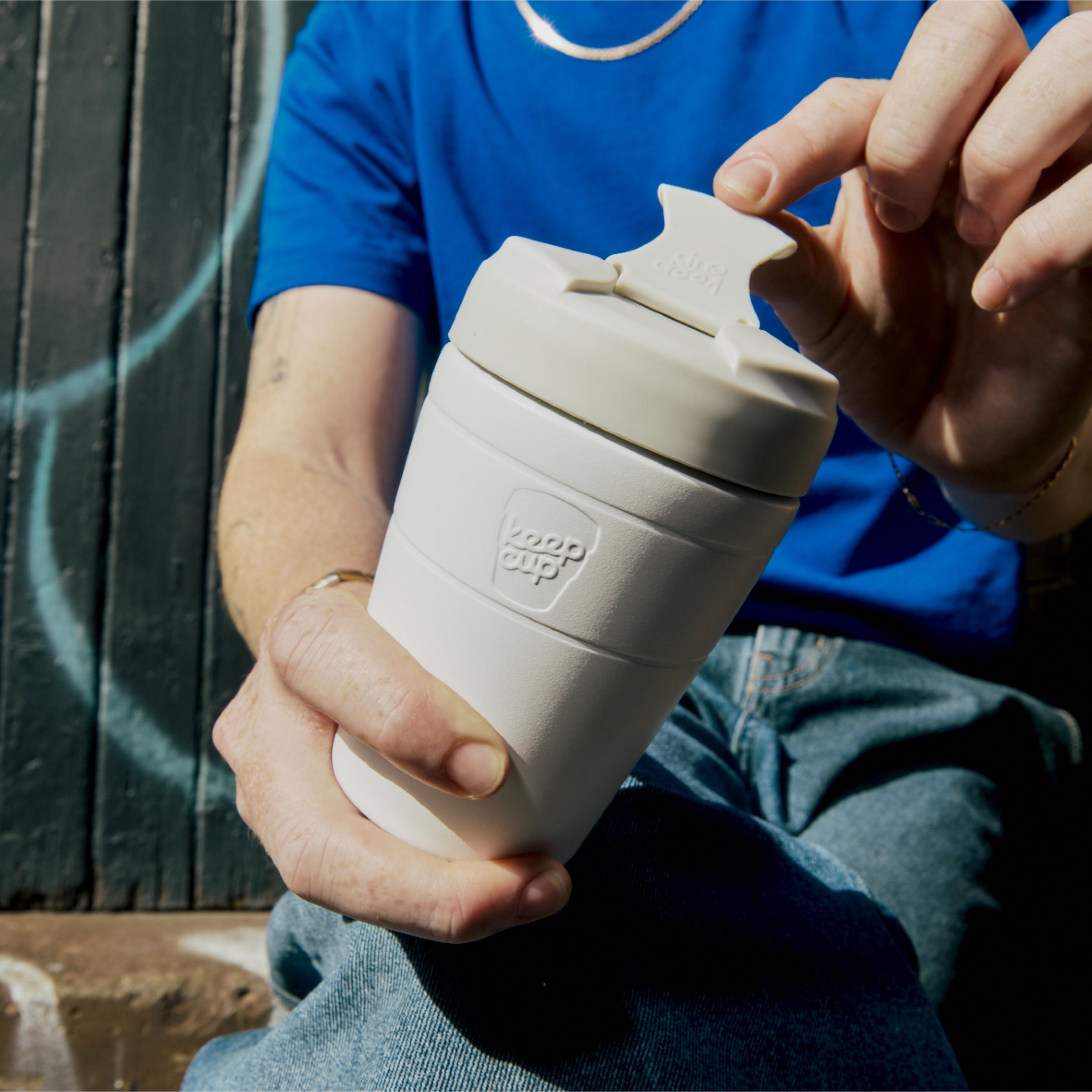 Commuter - M 12oz | Bone White