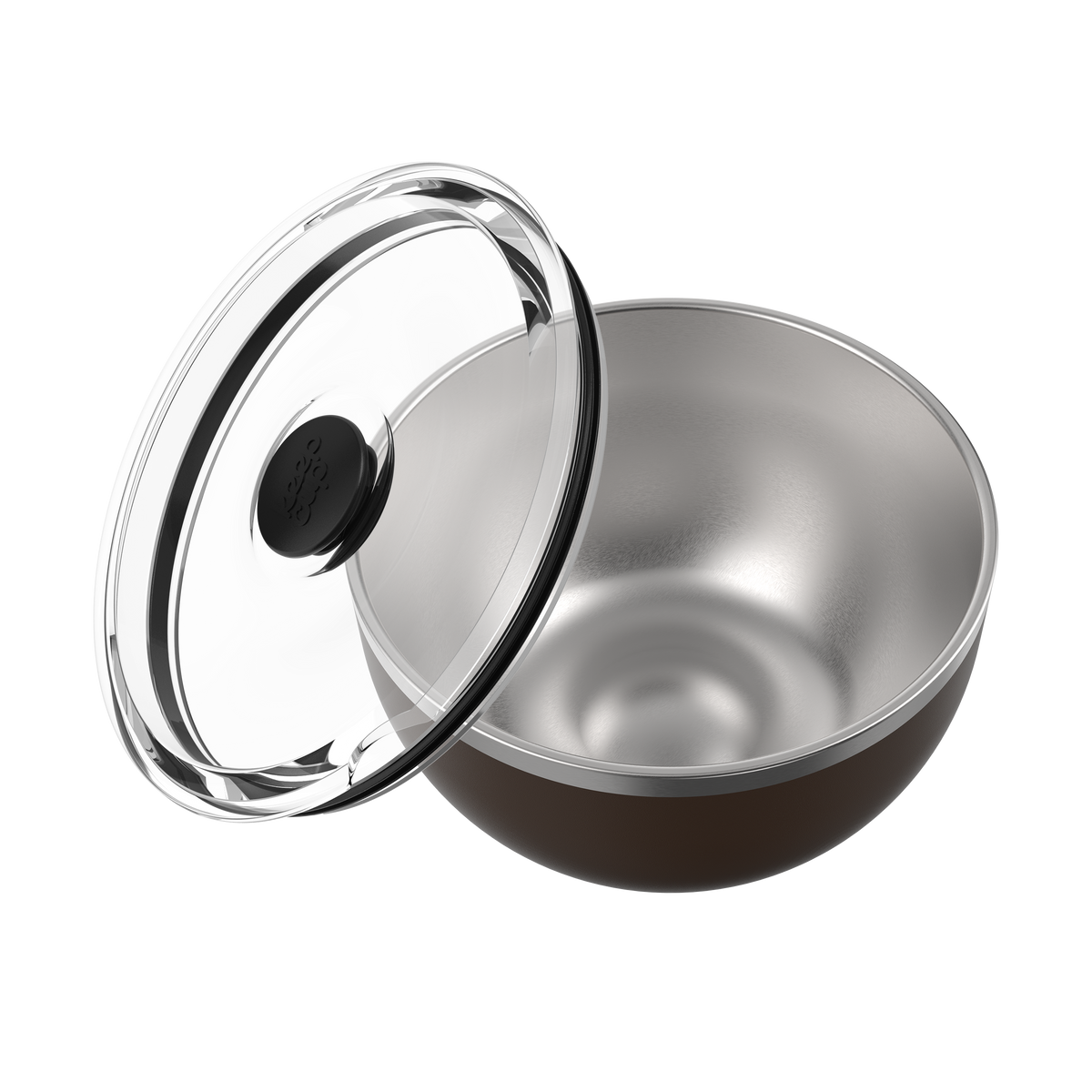 Go Bowl Luxe - Flat Lid | Chocolate