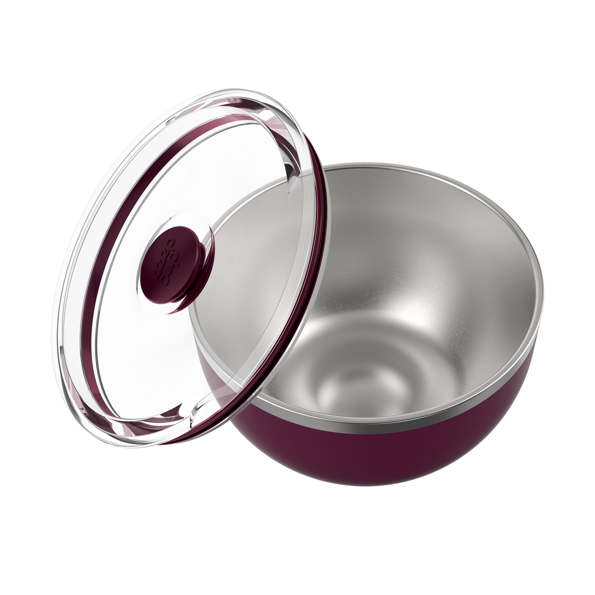 Go Bowl Luxe - Flat Lid | Mulberry