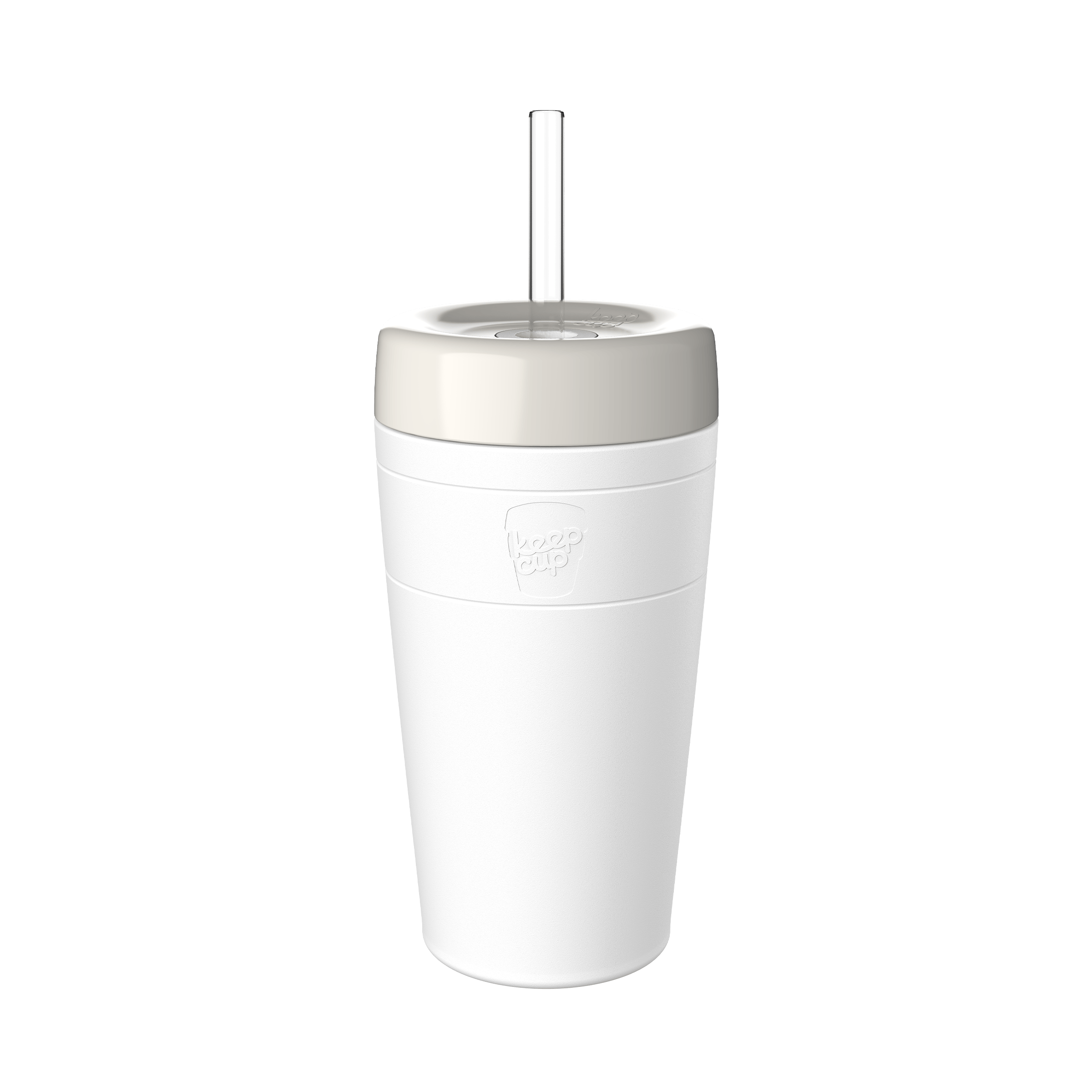 Commuter Cold Cup - L 16oz | White