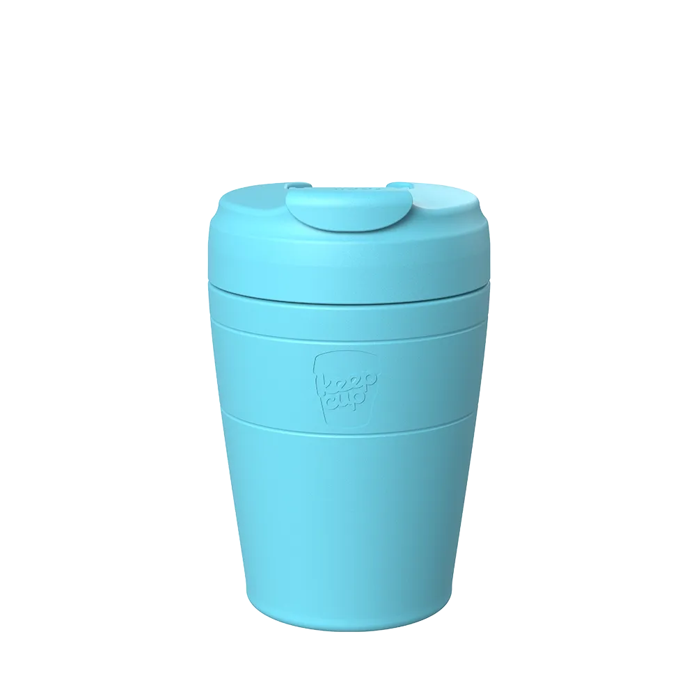 Small cloud blue travel mug