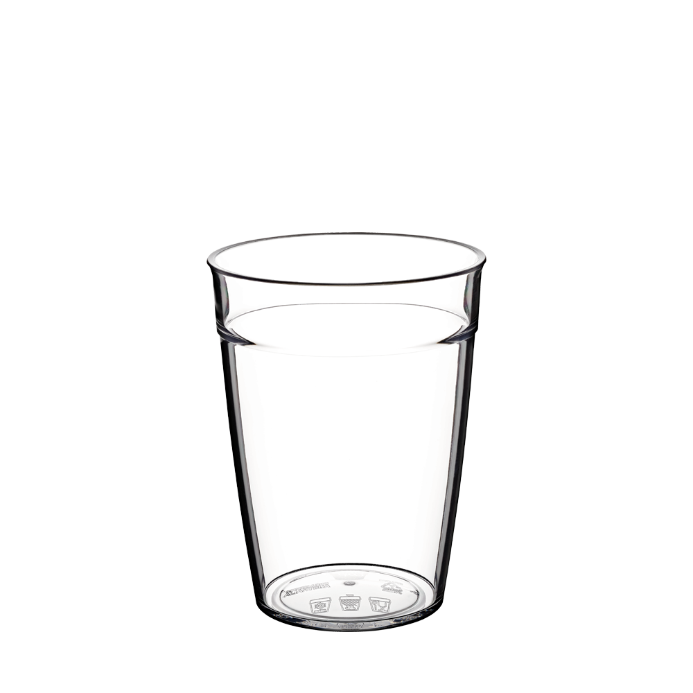 Original Plastic Cup Base - M 12oz | Clear