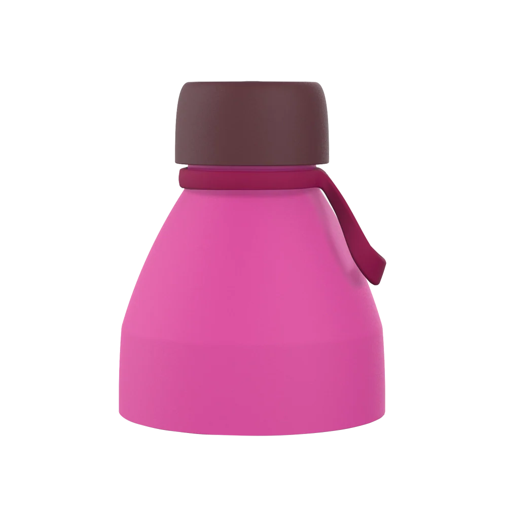 Helix Bottle Lid - Stainless Steel | Fuchsia
