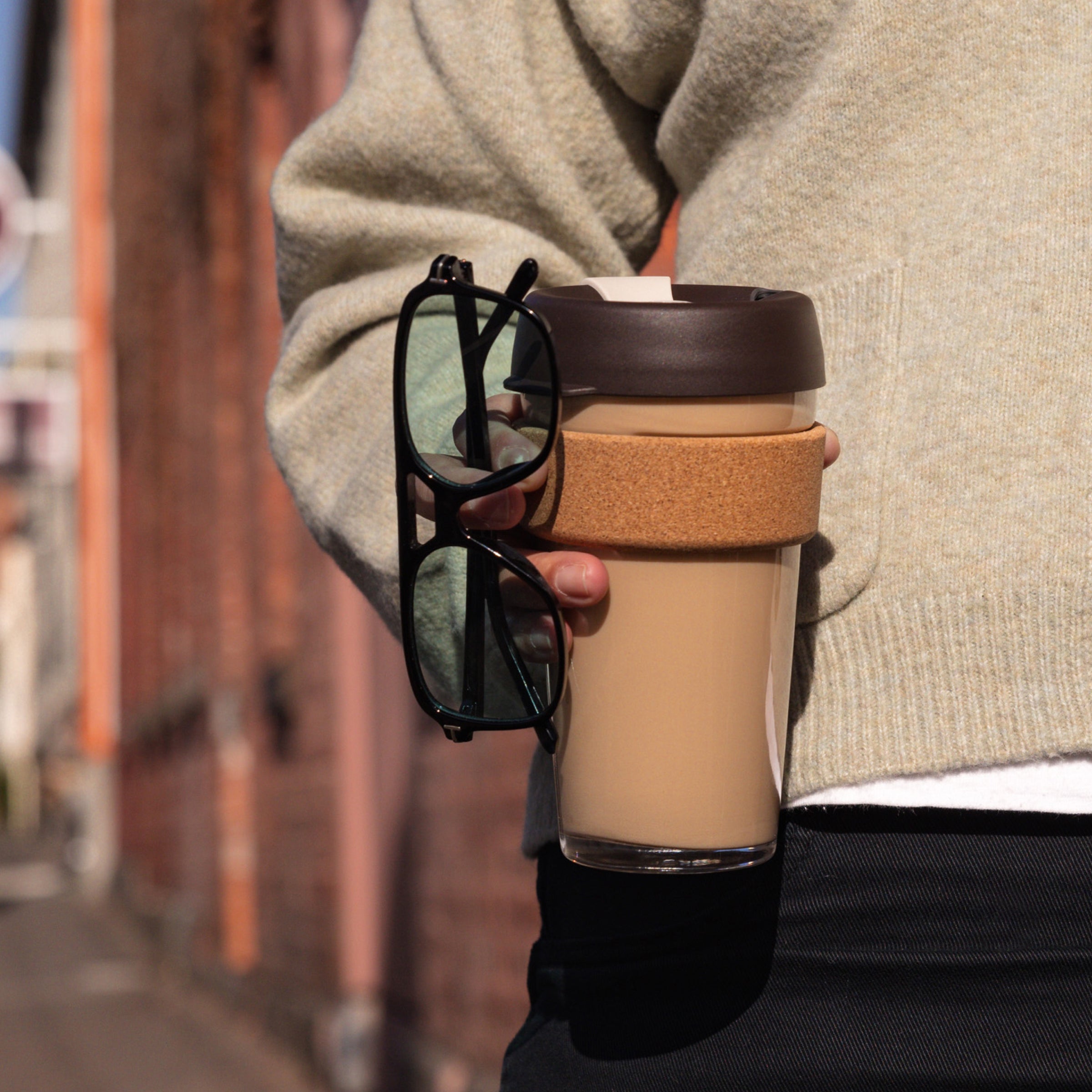 Brew Cork - L 16oz | Almond