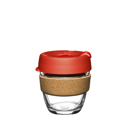 Brew Cork Glass Cup - 8oz | Daybreak
