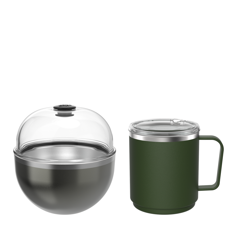 Go Far Bundle | Pine Insulated Camp Mug and Nitro Bowl | KeepCup UK