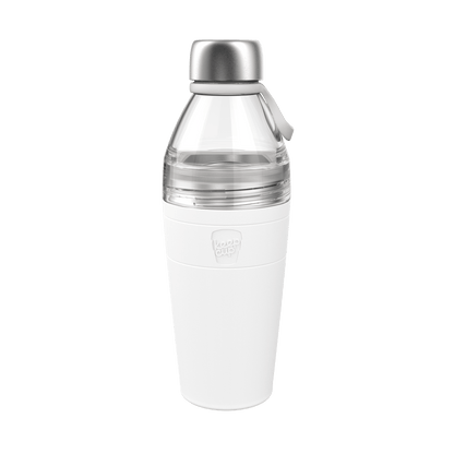 Helix Bottle Clear Top - 660ml | White