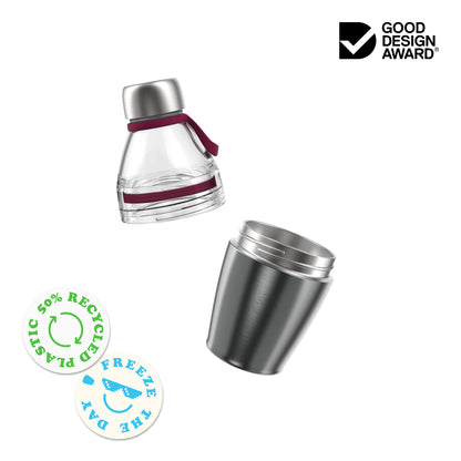 Helix Bottle Clear Top - 420ml | Electric