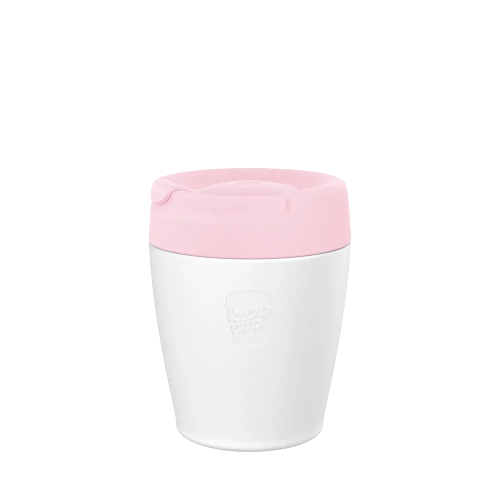 Traveller - S 8oz | White Pashmak Pink