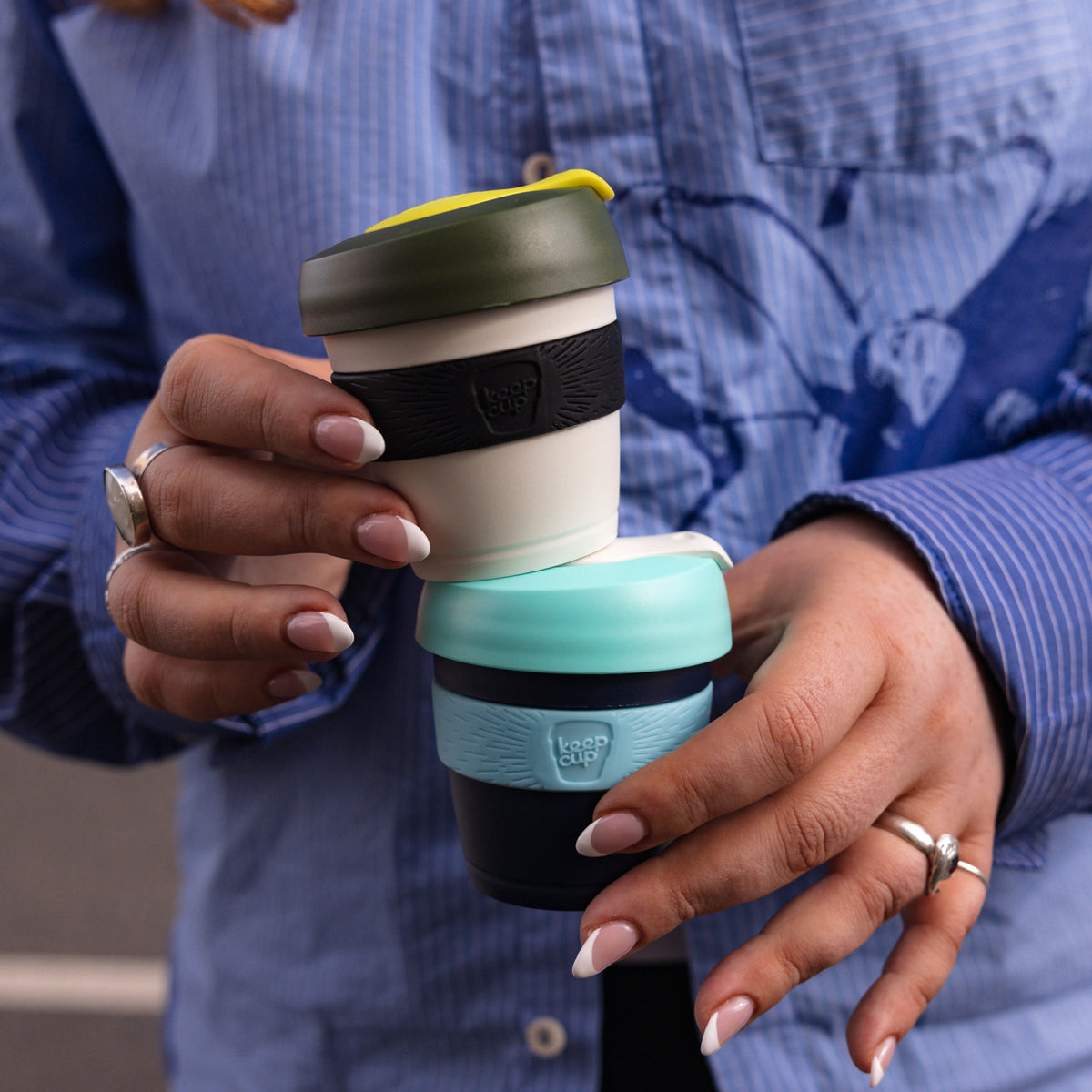 KeepCup Original 4oz Pine | Espresso Coffee Cup UK