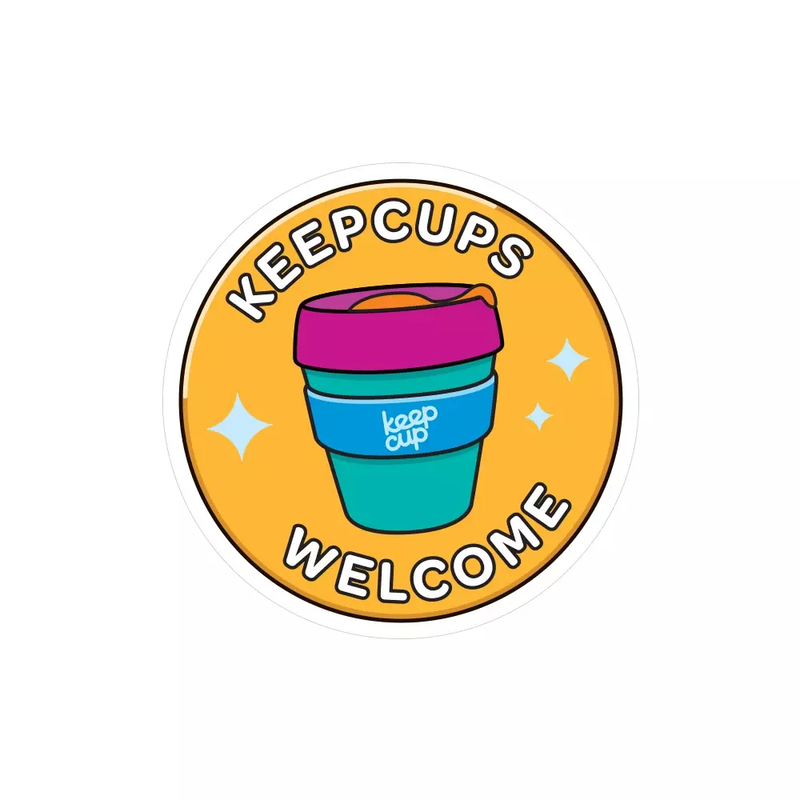 KeepCup Magnet - KeepCups Welcome