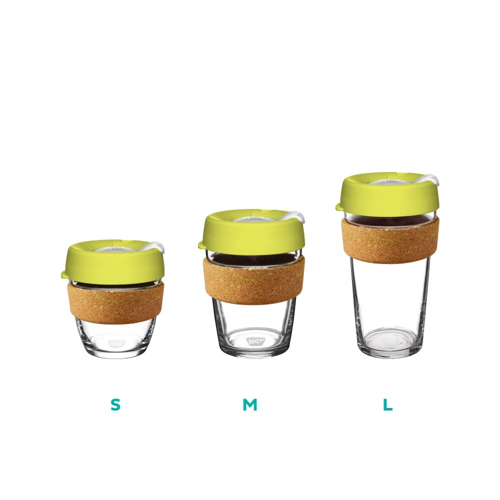 KeepCup Brew Ace sizes